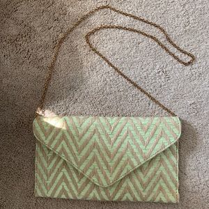 Over the shoulder bag/wristlet.